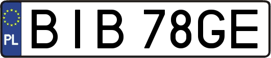 BIB78GE