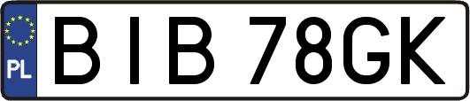 BIB78GK