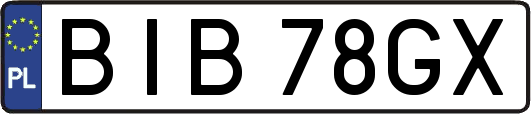 BIB78GX