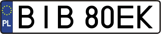 BIB80EK