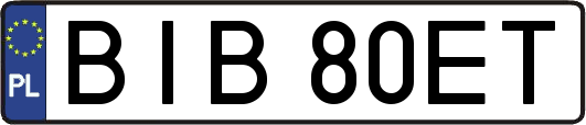 BIB80ET