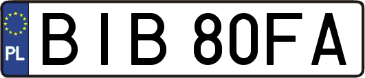 BIB80FA