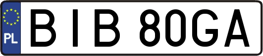 BIB80GA