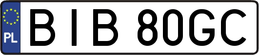 BIB80GC
