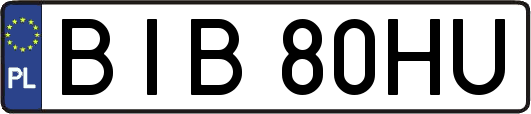 BIB80HU