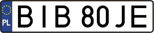 BIB80JE