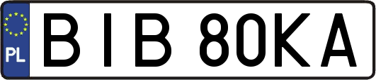 BIB80KA