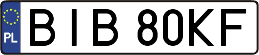 BIB80KF