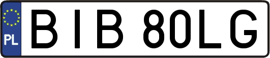 BIB80LG