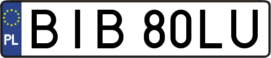 BIB80LU