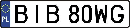 BIB80WG