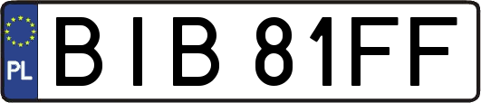 BIB81FF