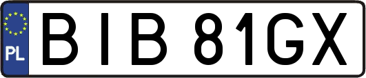 BIB81GX