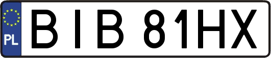 BIB81HX