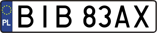 BIB83AX