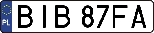 BIB87FA