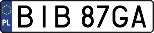 BIB87GA