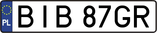 BIB87GR