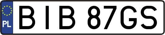 BIB87GS
