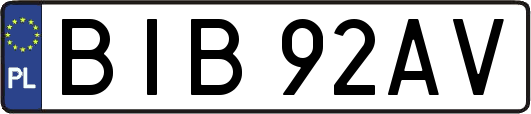 BIB92AV