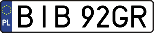 BIB92GR