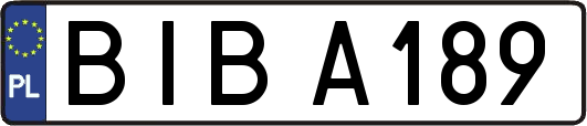 BIBA189