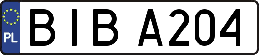 BIBA204