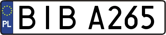 BIBA265