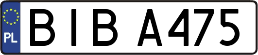 BIBA475
