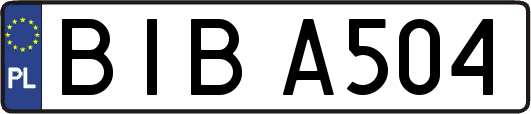 BIBA504