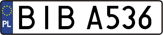 BIBA536