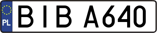 BIBA640