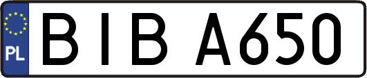 BIBA650