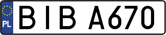 BIBA670