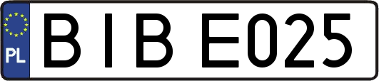 BIBE025