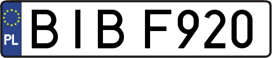 BIBF920