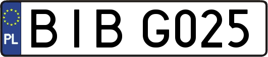 BIBG025