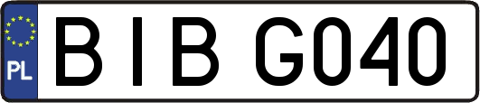 BIBG040