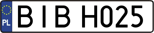BIBH025