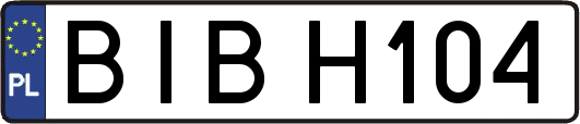 BIBH104