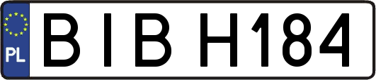 BIBH184