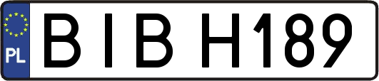 BIBH189
