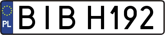 BIBH192