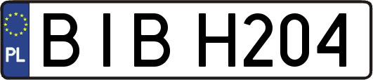 BIBH204