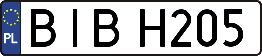 BIBH205