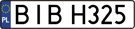 BIBH325