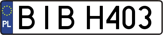BIBH403
