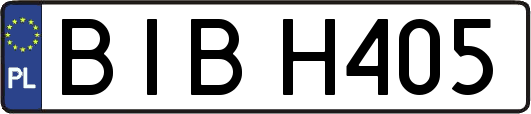 BIBH405