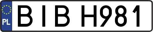 BIBH981