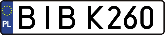 BIBK260
